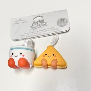 Hallmark Better Together Christmas Ornament Tomato Soup Grilled Cheese Sandwich